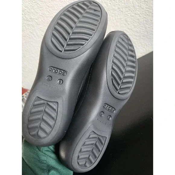 Crocs Olivia ll Dual Comfort Faux Fur Lined Shoes 8w - Picture 4 of 5